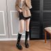 British Style Thick-Soled High For Women 2024 Autumn Winter New Buckle Over-the-Knee Long Personality Knight Boots_vogvips.com