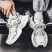 Men's Lightweight Breathable Mesh Casual Sports Shoes Thick Sole Dad Sneakers For Teens Fashion Comfortable Running Walking_vogvips.com