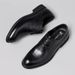 Business Formal For Men, Genuine Leather Soft Pointed Toe British Casual Shoes, Groom Sole Suit Wedding Shoes_vogvips.com