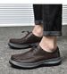 Men's Shoes Loafer Layer Men's Casual Leather Shoes_vogvips.com