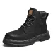 2025 Autumn Winter New Arrivals Unisex Fashion Chunky Sole High Top Martin Casual Fur Lined Warm Work Boots Sizes 35 44_vogvips.com