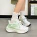 Lightweight Popcorn Sole Breathable Mesh Running Physical Testing, Shock-Absorbing Ultra-Light Racing Sports Shoes For_vogvips.com