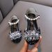 Baby Girl Girl Girl Princess Diamond Single Shoe Shoes Dance Show Shoes Sandals_vogvips.com