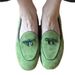 Cowhide Version Spring And Summer Simple Fashion Bow Knot Age Reducing Commuting All Match Loafers Slip On Shoes For Women_vogvips.com