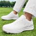 Women Professional Golf Sneakers Female Spikeless Golf Shoes Outdoor Golf Training Sneakers Ladies Golf Walking Shoes_vogvips.com