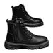 European Warm Series Men's Martin Combat Shoes High Top 2025 New Summer Waterproof Work Side Zipper Boots_vogvips.com
