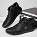 Autumn Winter New Couple Fashion Short And Women Octopus Leather Large Size Outdoor Martin Boots Men_vogvips.com