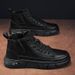 European Warm Series Men's Martin Autumn British Style High-top Leather Waterproof Casual Shoes Thick-soled Work Fashionable Short Boots_vogvips.com