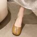 2025 Fashion Versatile Leather Korean Style Flat Casual Slip-On Lazy Loafers Soft Sole Single Shoes For Women New Model_vogvips.com