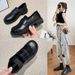 2025 Spring New Leather Women's Loafers Work, Soft Sole British Style Versatile Single Shoes For Women_vogvips.com
