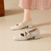 Elegant Mary Jane Women, New Summer And Autumn Style, Chunky Heels, Beautiful Square Toe, Suitable For Pairing With_vogvips.com