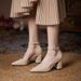 Big Size Hollow High Heels For Women Plus Fat Feet Single Shoes_vogvips.com