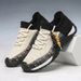 Men’s Shoes 2026 Summer Flyknit Mesh Breathable Trendy Versatile Sock‑style Sneakers Casual Running Black Coconut‑style Athletic Shoes_vogvips.com