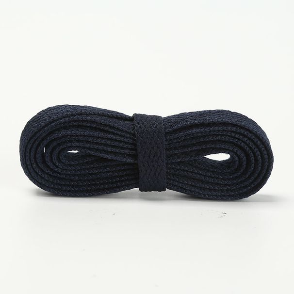 8mm polyester single flat colored shoelaces_vogvips.com