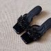 French-style Gentle Mesh Beaded Floral Slip-on Sandals For Women, 2026 New Model, Square-toed, Elegant, Chunky-heeled Sandals For Outdoor Wear_vogvips.com