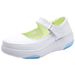Nurse Shoes Women's Soft Sole Breathable Thick Sole Non-slip Flat Shoes White Hollow Medical Shoes Small White Shoes_vogvips.com