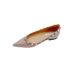 Shallow Mouth 3Cm Rivet Nude Color Pointed Top Quality Toe Soft Patent Leather French Style Elegant Single For Women Versatile_vogvips.com