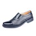 Unbeatable Quality Summer Business Formal Hollow Breathable Sandals For Men's Office Security, Low Cut Mesh Three Joint Leather Shoes_vogvips.com