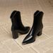 Vintage Martin Short Autumn Winter New High Heels Metal Chunky Heel Pointed Toe Women's Slim Boots_vogvips.com