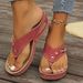 Summer Womens Sandals Orthopedic Flip-Flops With Arch Support Thick Sole Slippers Non-Slip For Daily Wear Beach_vogvips.com