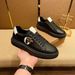 2025 New Little Bee White High End Versatile Casual Shoes, Trendy Men's Fuguqi Board Shoes_vogvips.com