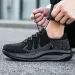 Four-season Style Flying Woven Breathable Mesh Casual Sports Shoes,men's Anti-slip Wear-resistant Running Shoes And Sock Shoes_vogvips.com