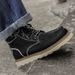 New Leather Spring Men's Shoes High-top Men's Heightening Tooling Martin Boots_vogvips.com