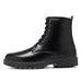 European Warm Series Autumn New Men's Martin British Style Black Leather Casual Trendy Warm High-top Boots_vogvips.com