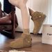 Height Increase Thick Sole 2025 Autumn Winter Fleece Lined New Versatile Korean Style Casual_vogvips.com