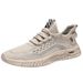 Flyknit Mesh Sports Casual Shoes Men, New Summer Trendy Low-top Breathable Men's Shoes, Versatile And Trendy, Available_vogvips.com