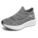 Men's And Women's Sock Sneakers Couple's Breathable Casual Slip On Shoes Plus Size 36 45_vogvips.com
