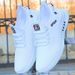 Slip-on White Sneakers For Men, New Summer Model, Breathable Mesh Sports Lightweight Running Shoes, Cross-border_vogvips.com