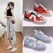 Genuine Leather Dad For Women 2021 Spring New Sports NB327 Small Waist Women's Ins Trend Versatile Casual Shoes_vogvips.com