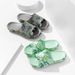 Weibulen Home Slippers For Men And Women, Couple Style, Soft Sole, Non-Slip, Indoor Use, Summer, High-End Feel, One-Word_vogvips.com