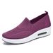 Women's Summer New Casual Thick Soled Breathable And Height Increasing Air Cushioned Sh, One Foot Stepping Women's_vogvips.com