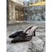 Women's Elegant Satin Pointed Toe Mule Shoes – High Heel Slip-On With Bow Detail For Fall With Closed Toe And Low Cut Design._vogvips.com