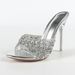 Rhinestone Sandals, Summer Crystal Transparent Shoes, Fashionable And Versatile Cross-border Women's High-heeled Shoes_vogvips.com