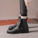 Soft Leather Martin Women, British Style, 2026 Spring And Autumn Single Boots, Flat Heel, Fleece-lined Short_vogvips.com