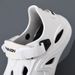 Men's Summer Hole Shoes Thick Soles, Wearing Cool With A Poop Like Feel On The Beach, Anti Slip At Home, Leisure, And_vogvips.com