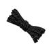 Black And White Shoelaces Flat Three Point Twill Metal Wire Shoe Accessories Suitable For Board Shoes Canvas Shoes Casual Shoes_vogvips.com