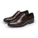 European Warm Series 48-hour Shipping Men's Shoes Business Formal Genuine Leather Casual Carved Round Toe Brogue Autumn Winter New Style_vogvips.com