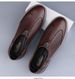 Men's Shoes Hole Hole Breathable Hand Scratch Business Casual Leather Shoes Soft Sole Soft Surface Board Shoes Driving Shoes Doudou Shoes_vogvips.com