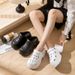 Thick-soled Perforated For Women, Outdoor Beach Height-increasing EVA Slippers, Non-slip, Wear-resistant, Closed-toe_vogvips.com