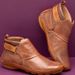 2024 Autumn Winter Women's Fashion Velcro Flat Short Large Size Martin Boots_vogvips.com