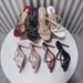 2026 Summer Spring Niche New Thin Heel Square Toe High Heels Studded Strap Women's Sandals_vogvips.com