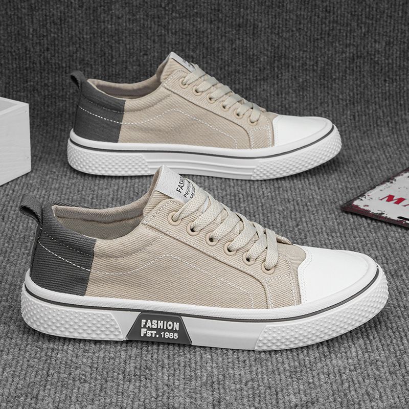 Youth Canvas Shoes Summer Breathable Flat Low-Top Cloth Shoes Trendy Versatile Casual Shoes Good-Looking_vogvips.com