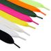 Shoelaces Classic Versatile Trend Widened Flat Shoe Laces Single Layer Solid Color Polyester Fat Shoelaces Shoe Accessories_vogvips.com
