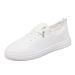 White Sneakers For Women, Flat Non-Slip Mom Shoes, 2024 Spring/Summer New Versatile Soft Sole Student Sports Casual Shoes_vogvips.com