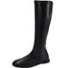 Black British Style Slimming Flat Women Long 2025 New Autumn Over-the-Knee Versatile Knight Boots_vogvips.com
