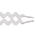 Solid Color S-shaped Wavy Ribbon Light Luxury Fashion With The Trend Of Retro Small White Shoe Rope_vogvips.com